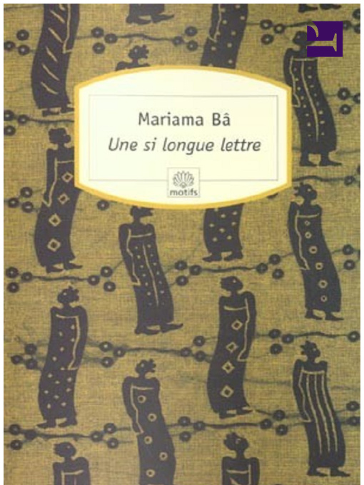 Couverture de Une si longue lettre
